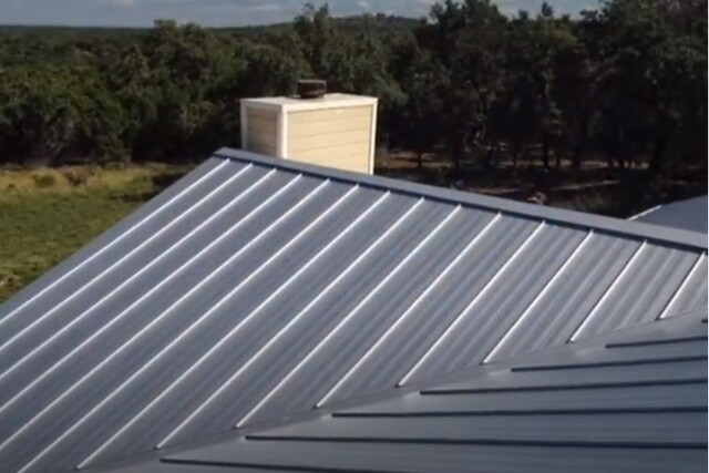 Roofing standing seam metal residential roof